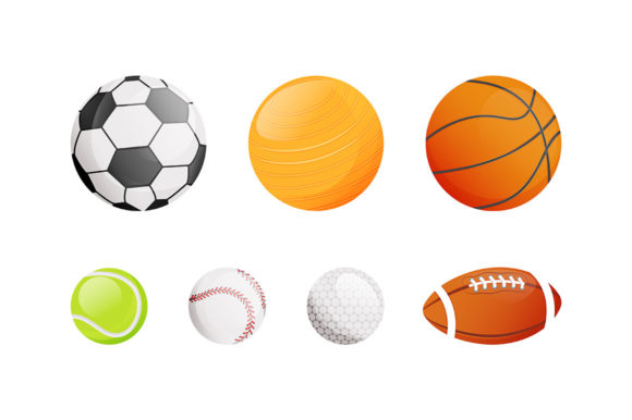 Balls for Different Sport Objects Set: A Practical Toolkit for Creators and Educators