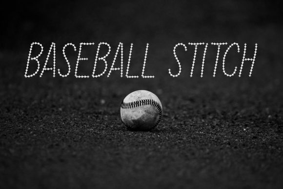 Baseball Stitch: Elevate Your Designs with Authentic Sport Typography
