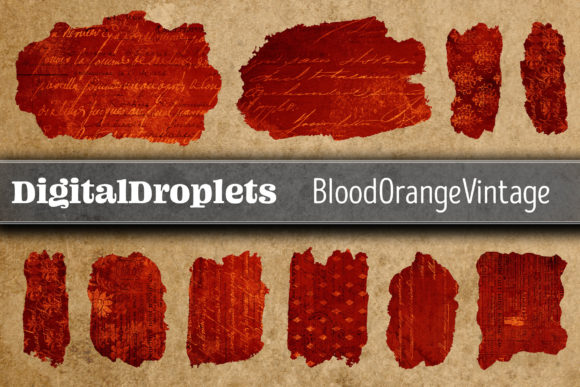 BloodOrangeVintage 40 Brush Strokes V2: A Strategic Asset for High-Impact Visual Communication
