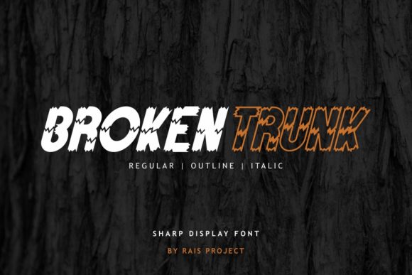 Breaking the Mold: Why Broken Trunk is the Ultimate Font for High-Impact Design