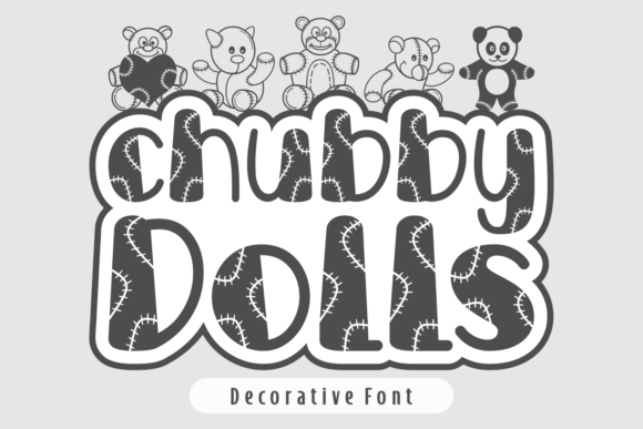 Bringing Whimsy to Digital Design with the Chubby Dolls Typeface