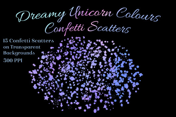 Dreamy Unicorn Colours Confetti Scatters: A Practical Evaluation for Digital Designers