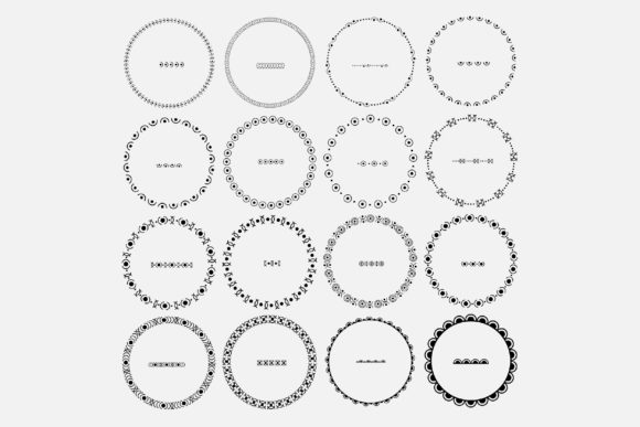 Elevating Visual Storytelling with Premium Round Frame Clipart and Dividers
