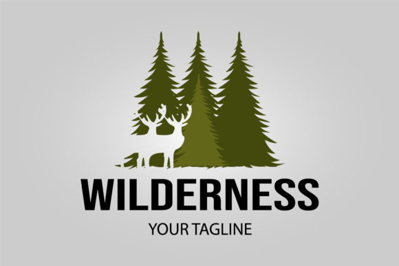 Four Cypress Line Art Minimalist Logo for Modern Branding
