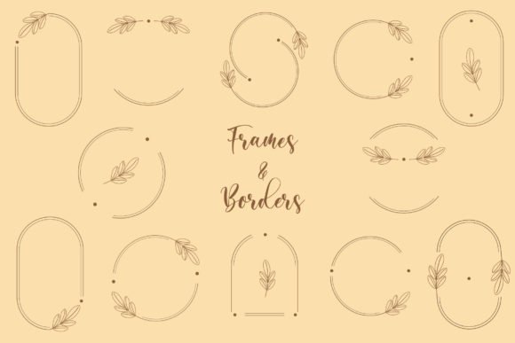 Frames Borders Ornament: Elevating Visual Storytelling with Hand-Drawn Elegance