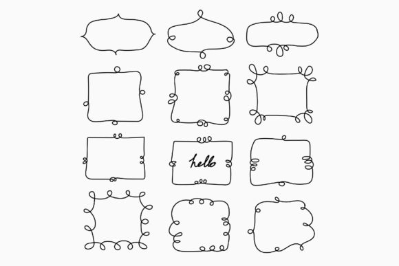 Hand Drawn Round Frame Clipart: The Versatile Asset for Modern Creators