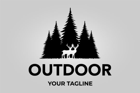 Outdoor Adventure Line Art Minimalist