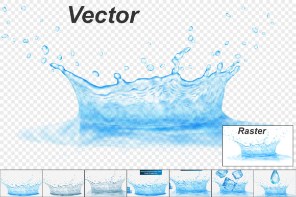Splashes of Water: Dynamic Liquid Assets for Design