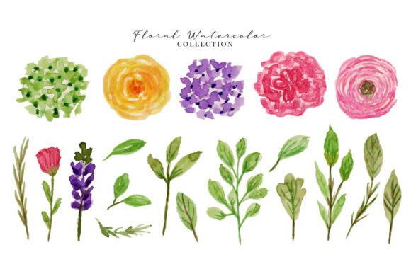Spring Flower Watercolor: A Practical Asset for Creative Projects