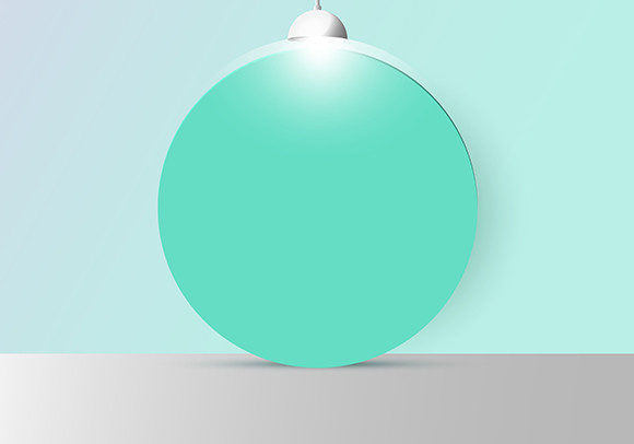 Transform Your Creative Projects with a 3D Studio Room Green Circle Backdrop