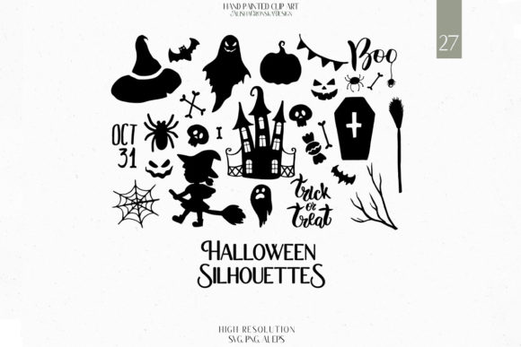 Transform Your Halloween Creations with 27 Unique Silhouettes: A Complete Design Guide