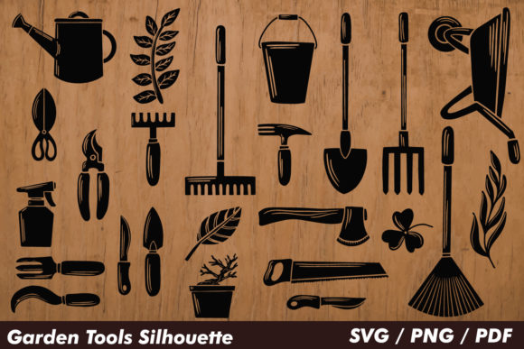 Unlocking the Full Potential of Garden Tools Silhouette for Your Creative Projects