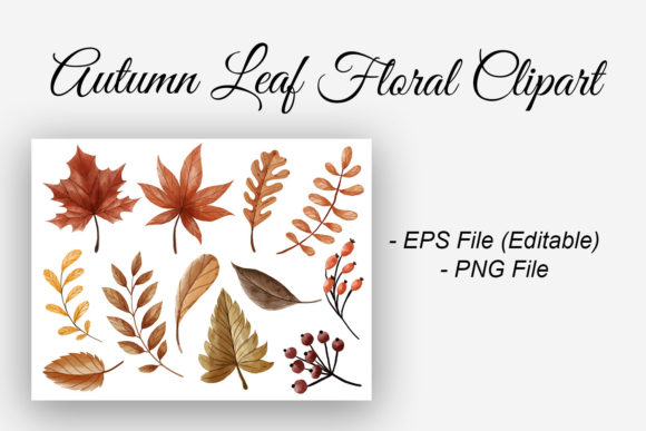 Watercolor Autumn Leaves Collection: A Creative Asset for Designers